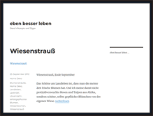 Tablet Screenshot of leben.onblog.at